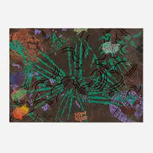 Nancy Graves, 75 x 75 (from the Simca Series), 1984, screenprint in colors