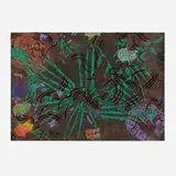 Nancy Graves, 75 x 75 (from the Simca Series), 1984, screenprint in colors