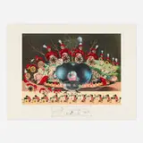 L'atavisme (from Les dîners de Gala suite) by Salvador Dalí, 1971, lithograph in colors with engraving remarque on BFK Rives, sold Apr 2025