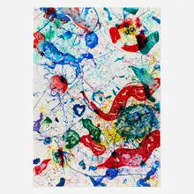 Sam Francis, Untitled (SF-291), 1986, screenprint in colors