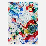 Sam Francis, Untitled (SF-291), 1986, screenprint in colors