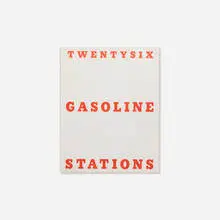 Twenty-Six Gasoline Stations by Ed Ruscha, black offset printing on white paper, sold Apr 2025