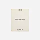 Ed Ruscha, Nine Swimming Pools and A Broken Glass, 4-color offset printing on white paper