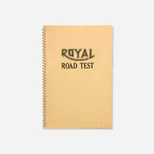 Royal Road Test by Mason Williams and Patrick Blackwell Ed Ruscha, 1967, offset lithograph on 80 lb. white Prentice Gloss with spiral binding, sold Apr 2025