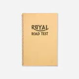 Mason Williams and Patrick Blackwell Ed Ruscha, Royal Road Test, 1967, offset lithograph on 80 lb. white Prentice Gloss with spiral binding