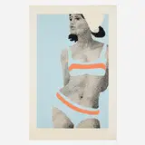 Gerald Laing, Stacy (from Baby Baby Wild Things & Brigitte Bardot series), 1968, screenprint in colors