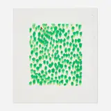Donald Sultan, Wallflower 28 (from the Wallflowers series), 2008, screenprint in colors