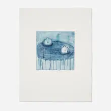 Anna Kunz, Dreaming of Floating, 1998, etching in colors