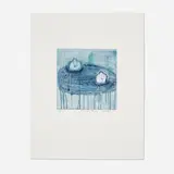 Anna Kunz, Dreaming of Floating, 1998, etching in colors