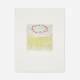 Anna Kunz, Grass Path, 1998, etching in colors