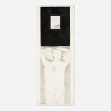 Francesco Clemente, Telemone #2 (from the Telemone series), 1981, aquatint and drypoint etching with chine collé