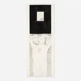 Francesco Clemente, Telemone #2 (from the Telemone series), 1981, aquatint and drypoint etching with chine collé