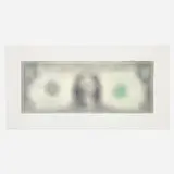 Tom Friedman, Untitled (Dollar Bill), 2000, digital print on Somerset
