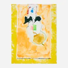 Solar Imp by Helen Frankenthaler, 2001, screenprint in colors, sold Apr 2025