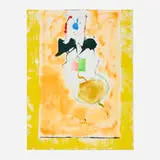 Helen Frankenthaler, Solar Imp, 2001, screenprint in colors