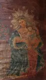 Cuzco School, Madonna and Child, Oil on canvas