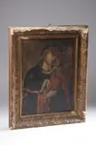 Cimabue, Madonna and Child, Oil on copper