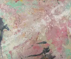 Sam Gilliam, Left Is Right, Oil on canvas