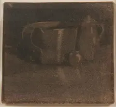 Giorgio Morandi, Still Life with Mug and Pitcher, Graphite on paper