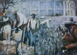 William Tolliver, Pickin' Cotton, Color offset lithograph