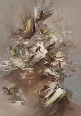 Don Clausen, Yelwinton, Oil on canvas