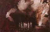 Pascal Cucaro, Gathering, Oil on canvas