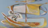 William Enrow Mackey, Bombay Fisherman, Oil on board