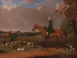 W. Boris, The Kill, Oil on canvas