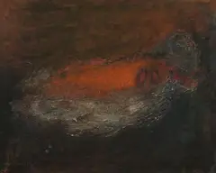 Elmar Rojas, Figura Reclinada, Oil on masonite