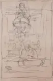 La Suspension by Alberto Giacometti, 1959, Lithograph - Plate: 22 1/2 in. x 14 1/2 in, sold Apr 2008