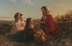 Edward John Cobbett, The Flower of Youth, Oil on canvas