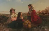 Edward John Cobbett, The Flower of Youth, Oil on canvas