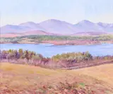 Benjamin T. Newman, Kearsarge Landscape, Oil on canvas