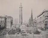 Don Swann, Baltimore Street Scene, Engraving
