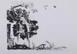 Milton Hebald, WOMAN ASTRIDE, numbered 9/30 lower left, Lithograph