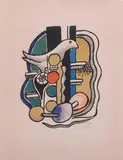 Fernand Léger, La Colombe, 1951, Color lithograph.