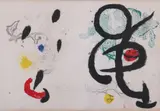 Untitled by Joan Miró, Color lithograph, sold Jun 2008