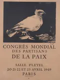Congres Mondial des Partisans de la Paix by Pablo Picasso, 1949, Lithographic poster, published by Mourlot, sold Jun 2008