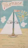 Jean Cocteau, Princepaute de Monaco, 1959, Lithographic poster