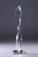John Safer, Flame, Acrylic - Height: 32 in