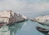 Giovanni Martino, Gironata Grigia, Oil on canvas