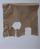 Yrjo Edelman, BROWN PAPER, numbered 24/175, Lithograph