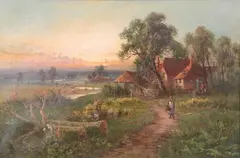 Basil Roe, Reepham, Oil on canvas