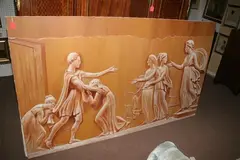 Mario Sesenna, Classical Scene, Oil on canvas