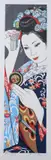 Jun'ichirō Sekino, Geisha, Original woodblock print, signed