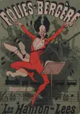 Jules Chéret, Folies-Bergère, Lithographic poster