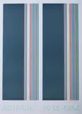Gene Davis, Artpark 1974-1984, Color serigraph poster