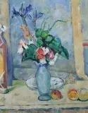 Paul Cézanne, The Blue Vase, THE BLUE VASE, oil on canvas