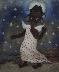 Bernice Cross, Little Angel, LITTLE ANGEL, oil on canvas