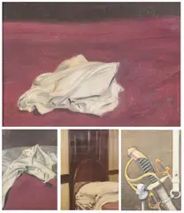 U.S by Pierce Rice, Second; oil on canvas board, sold Sep 2008